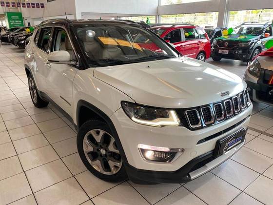 JEEP COMPASS 2.0 16V FLEX LIMITED AUTOMÁTICO JEEP COMPASS 2.0 16V FLEX LIMITED AUTOMÁTICO